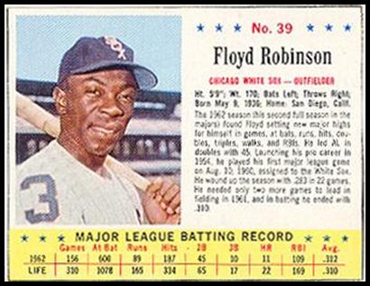 39 Floyd Robinson
